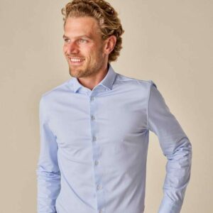 CLASSIC SHIRT LIGHT BLUE STRIPES SLIM