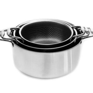 HYBRID NON-STICK ONYX™ GRYDESÆT – 3-DELE
