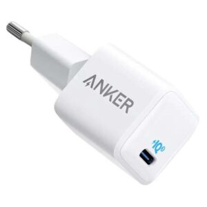 Anker PowerPort III Nano 20W USB-C PD Vægoplader, Hvid