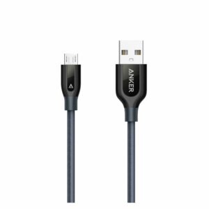 Anker Powerline+ Micro USB 0.9 m kabel, Space Grey