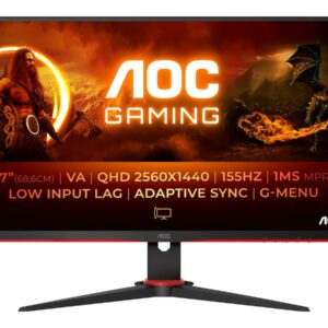 AOC 27″ gamingskærm Q27G2E/BK