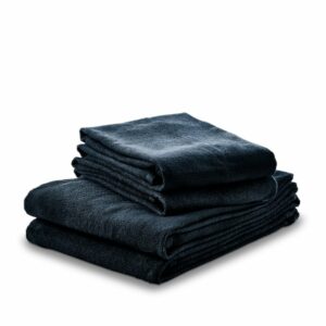 Nordisk Tekstil Håndklæder Sort 4 stk. 50×100/70×140 cm
