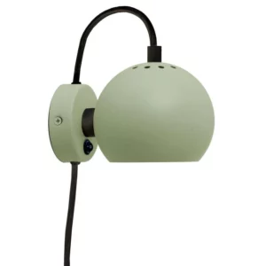 Ball Væglampe Soft Green – Frandsen