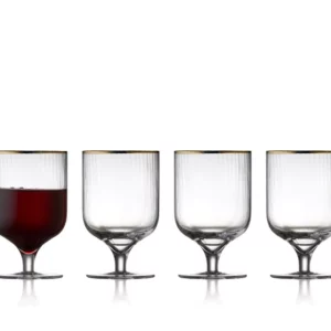 Vinglas Palermo guldfarvet, 30cl – 4stk.