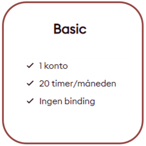 BASIC abonnement på Mofibo