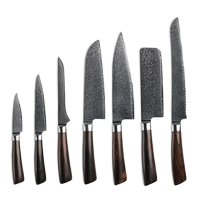 Knivsæt – Complete Set – Rose – (7 knive)