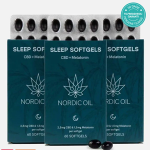 3FOR2: CBD Kapsler med Melatonin